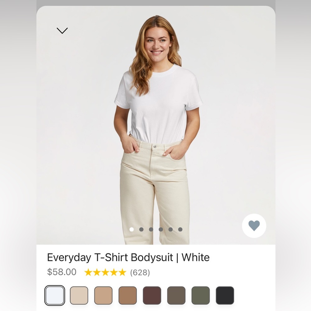 Brand new XXL NUUDS everyday tshirt bodysuit